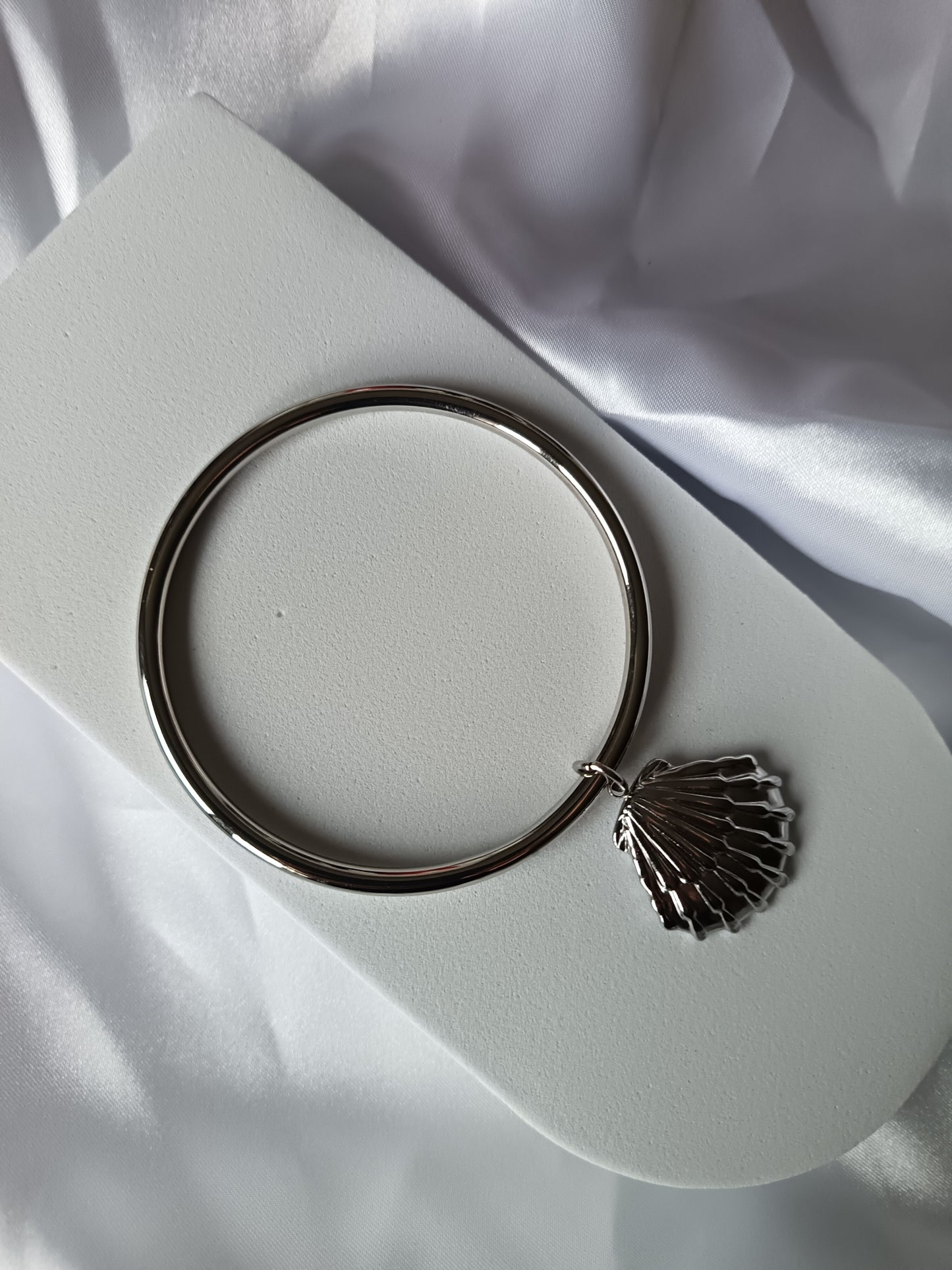 BRACELET AGATHA - Coquillage Argent