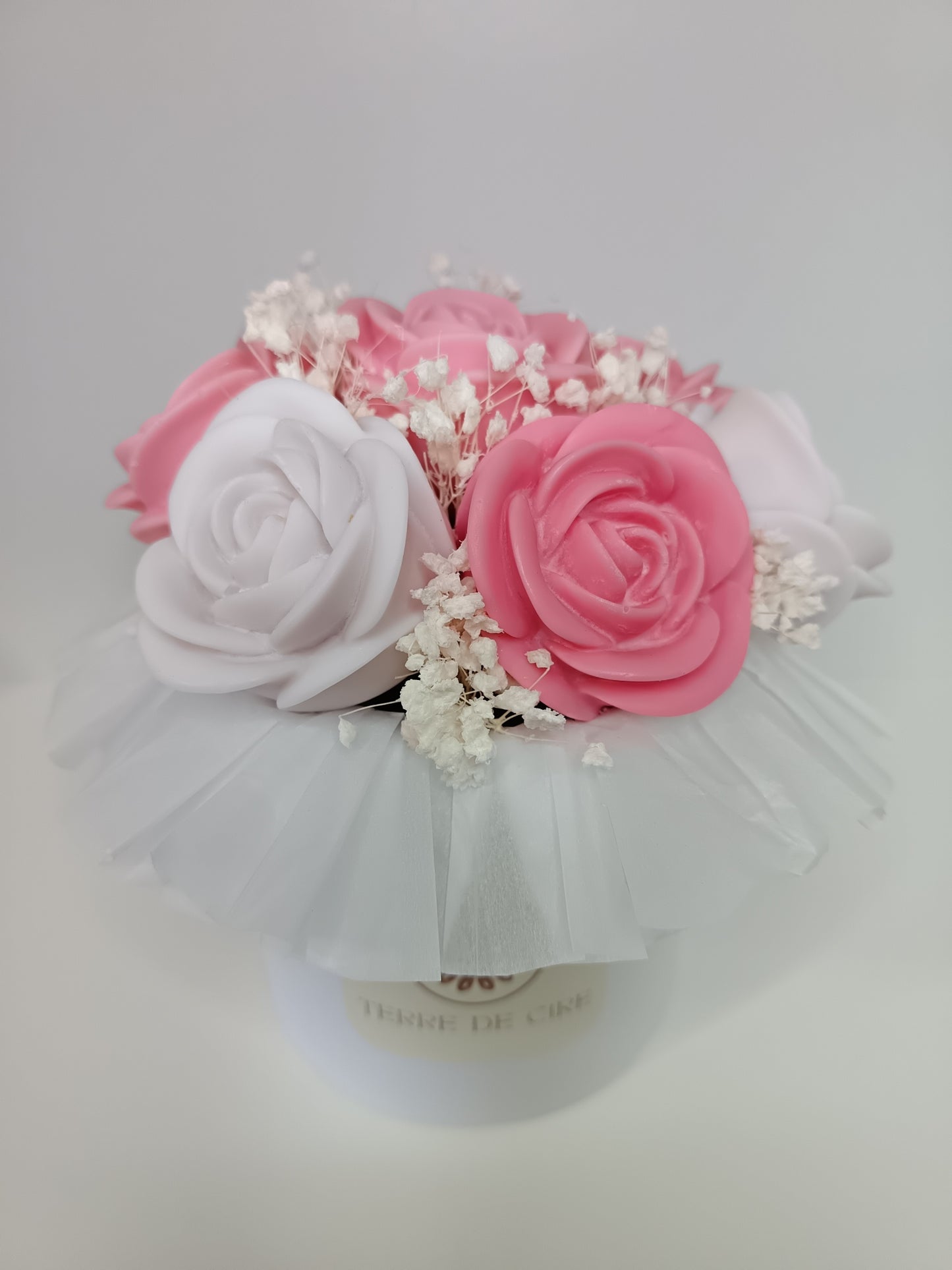 Bouquet parfumé Rose et Lila - Perce neige