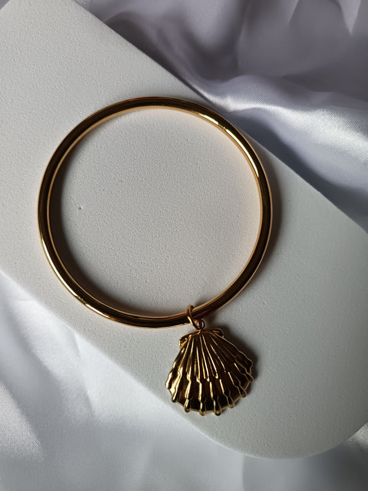 BRACELET AGATHA - Coquillage Or