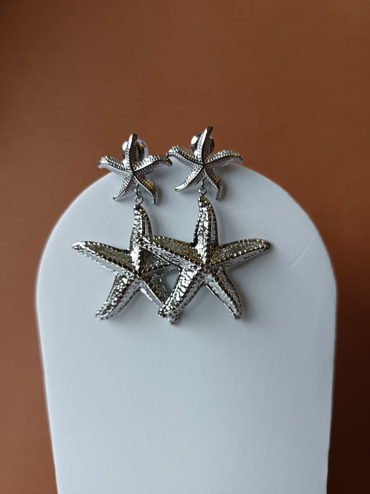BOUCLE D'OREILLE STELLA - Argent